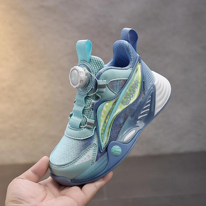 New Children's Non Slip Leather Sports Shoes Boys' Breathable Running Shoes,mMedium and Large Children's Casual Sports Shoes