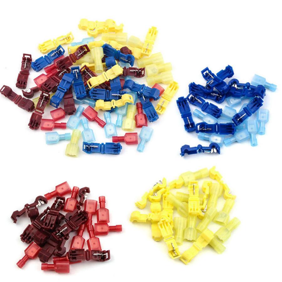 240x 22-10 AWG T-Tap Quick Insulated Splice Wire Terminal Connectors Combo Kit