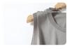 Classic Durable Machine-Washable 100% Wool Knit Camisole: Super Fine Spring/Summer Inner Wear White Tank Top