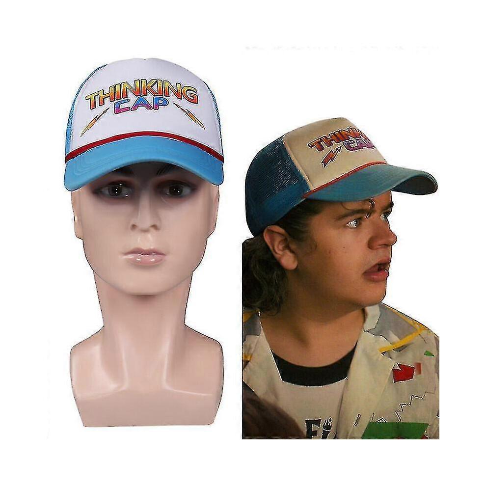 Stranger Things Stagione 4 Dustin Cappello Pensante Berretto Parasole Baseball Cosplay Adulto