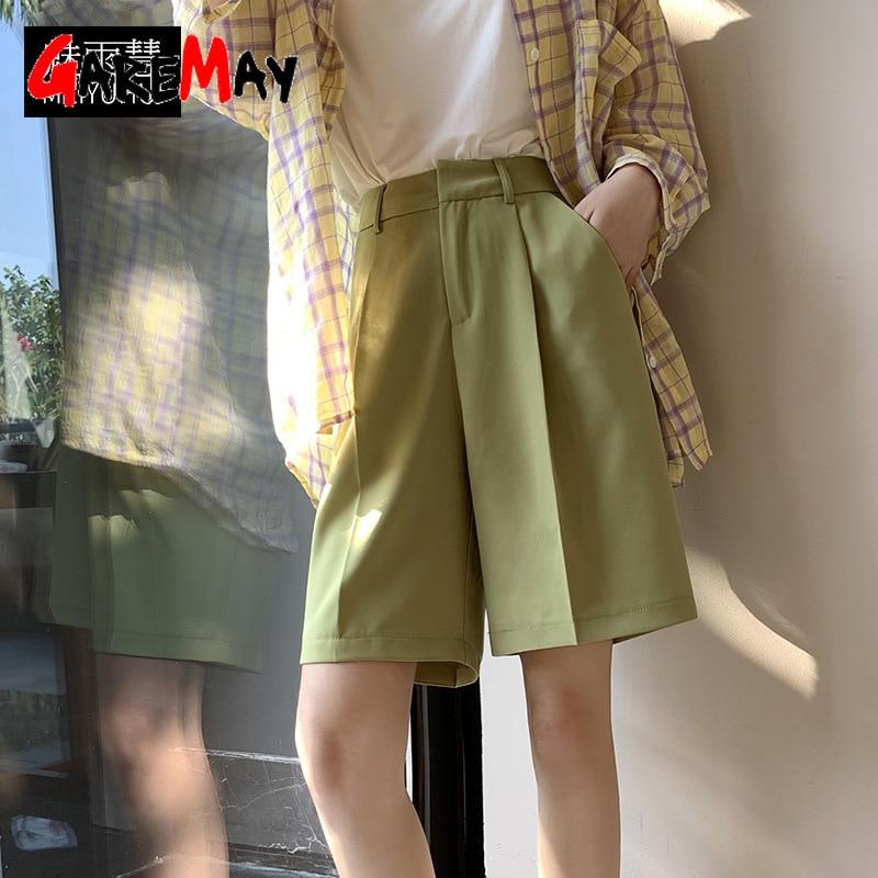 Buy Garemay Green Women's Summer Shorts 