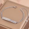 Popular bracelet, titanium steel does not fade, love zircon bracelet, high-end female light luxury niche bracelet, bracelet.