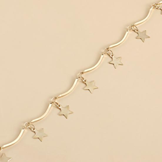 Lanț pentru corp, multistrat, ciucuri lung, ajustabil, care atrage ochiul, toate se potrivesc