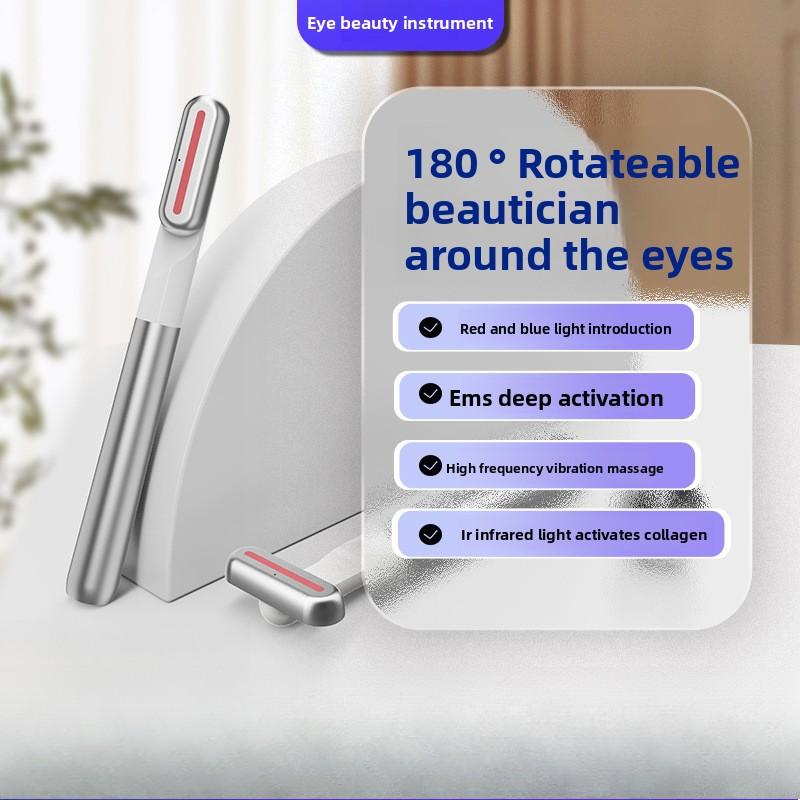 Eye Beauty Instrument, Eye Massager, Ice Hot Compress, Fade Wrinkles and Fine Lines, Protect Dark Circles, Eye Cream, Introduce Eye Beauty Instrument