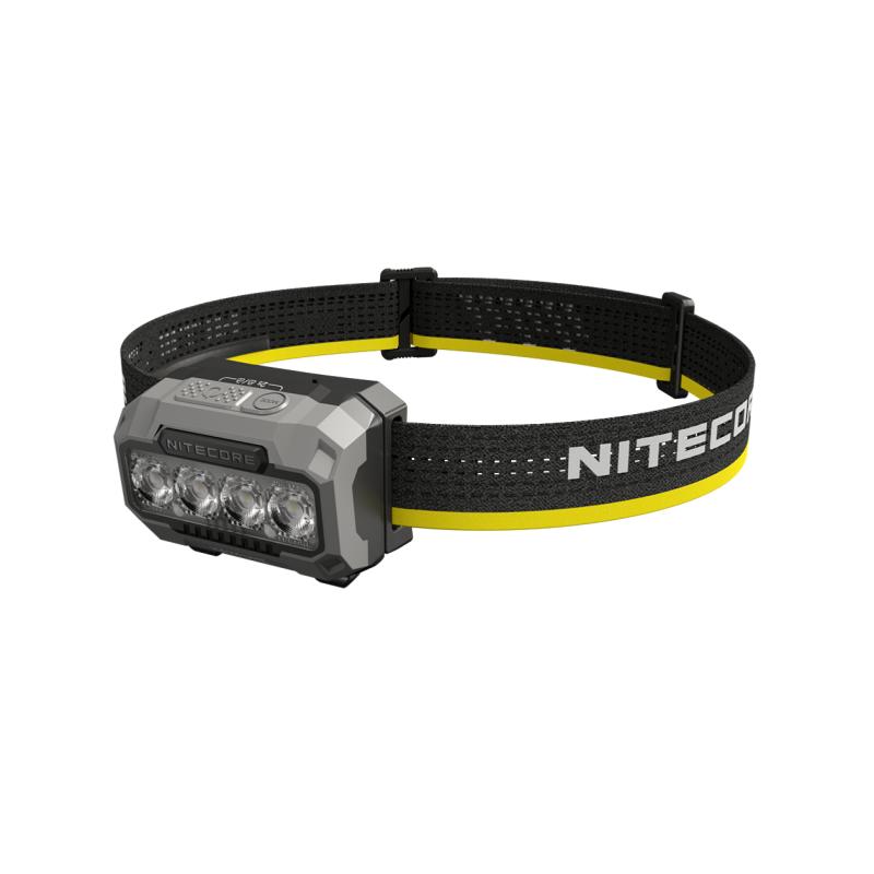 NITECORE HA23 UHE Lightweight AAA Headlamp 3 Color Temperatures 600 Lumens Headlight IP68 for Night Run Camping Fishing Trekking