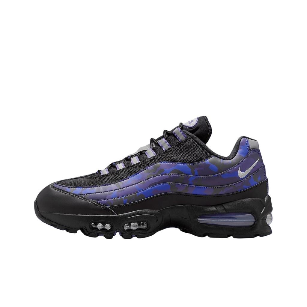 Nike Air Max 95 OG Purple Camo Unisex Sneakers Court-Purple Black Cave-Purple HQ1973-500