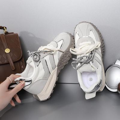 9 Inner Height Increase Cm Platform Women's Shoes Summer New Dad Shoes Fashionable Mango Sole Casual Jogging Shoes