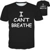 Stilvolles I Can't Breathe T-Shirt für Männer und Frauen aus weichem und atmungsaktivem Stoff