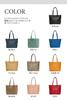 ERK A4 Tote Bag, Women's, Blue, Lightweight, Business, Simple Design, 249 BLUE