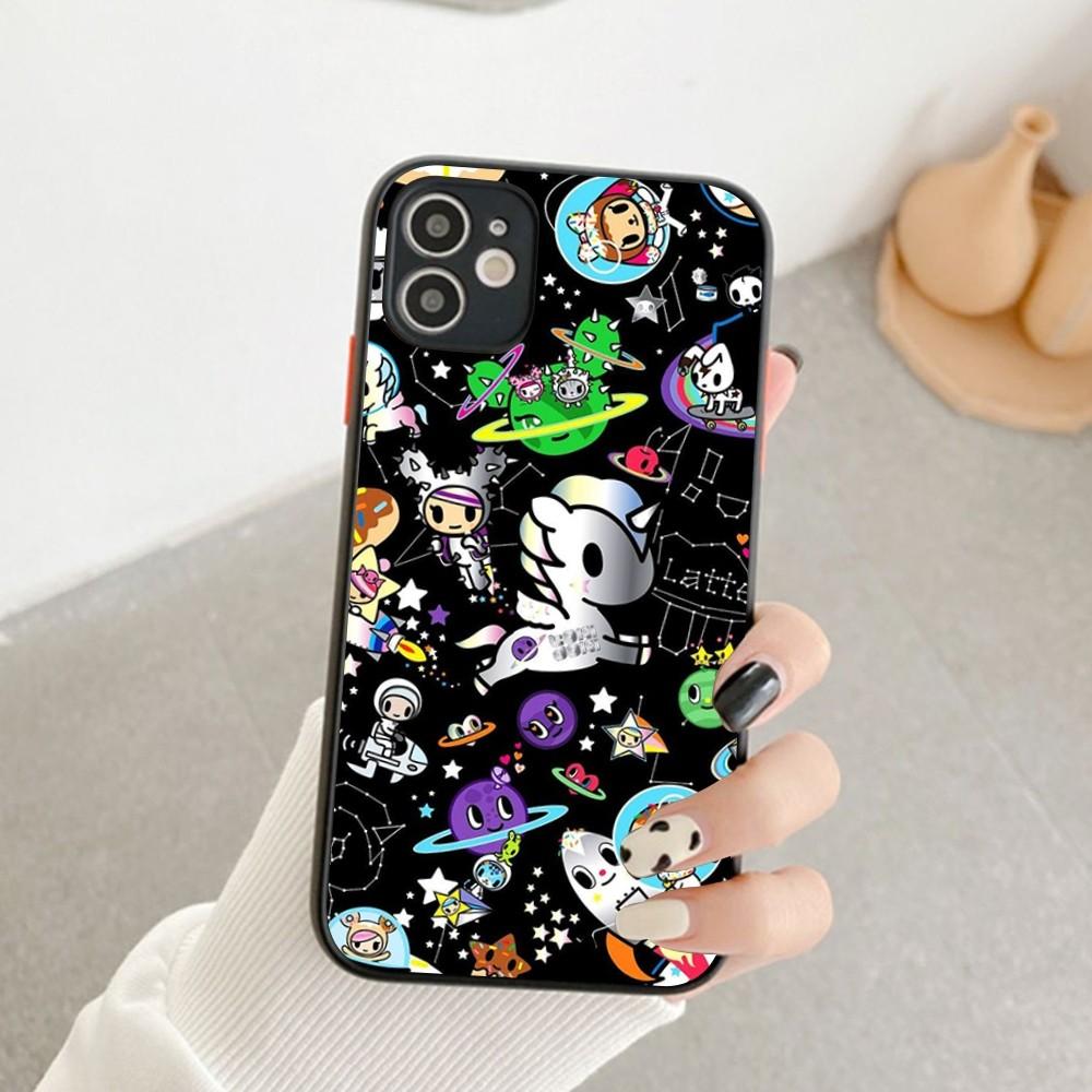 Japan Tokidokis Phone Case For IPhone 14 11 12 13 Mini Pro Max 8 7 Plus X XR XS MAX Translucent Matte Cover