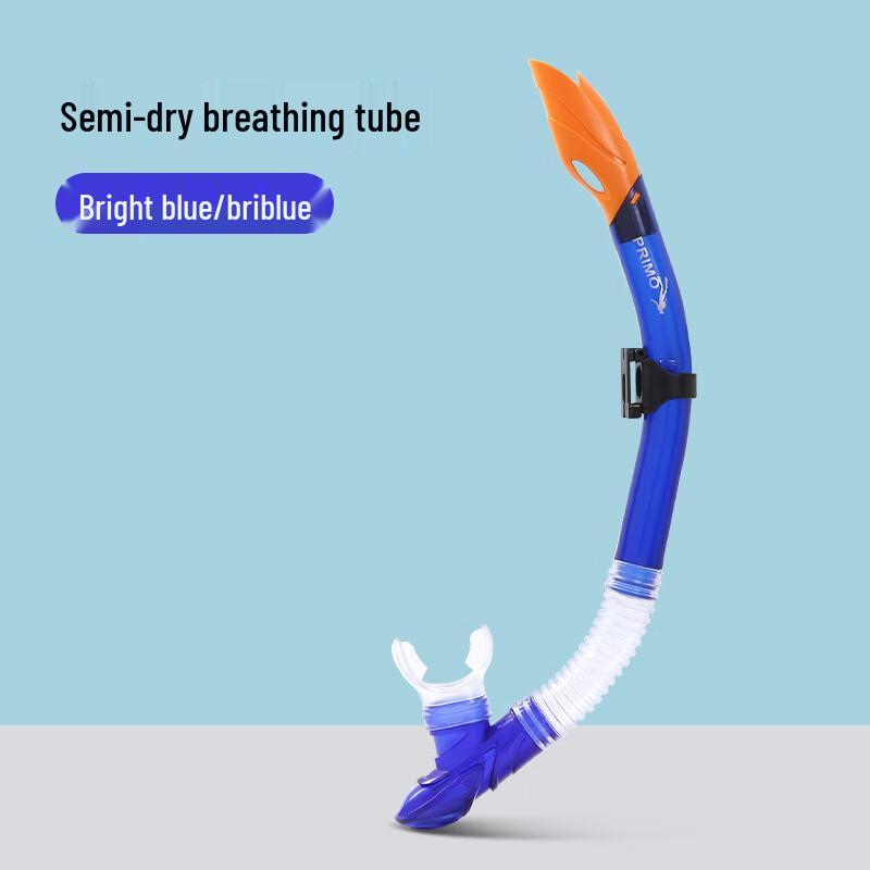 Semi-Dry Snorkel with Silicone Mouthpiece
