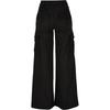 Urban Classics Womens/Ladies Twill High Waist Wide Leg Cargo Trousers