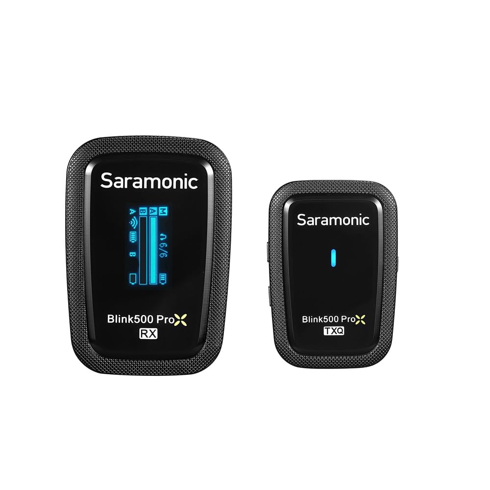 

Saramonic Micro Wireless Microphone System Blink Series 2.4GHz 500ProX-Q [] (Blink500ProX-Q1-JP)