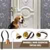 1Pcs Traditional Retro Vintage Door Bell Metal Doorbell Wall Mounted Supply Home K3B4