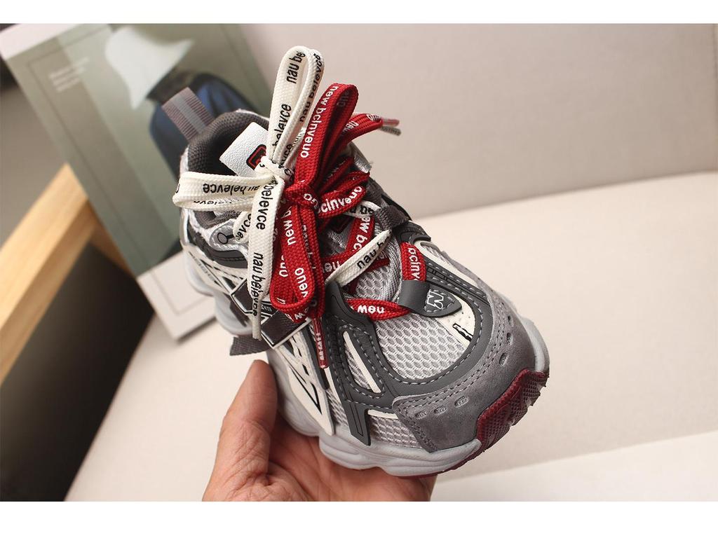 2026 Spring Kids' Trendy Sports Shoes - Breathable Mesh Sneakers for Boys & Girls