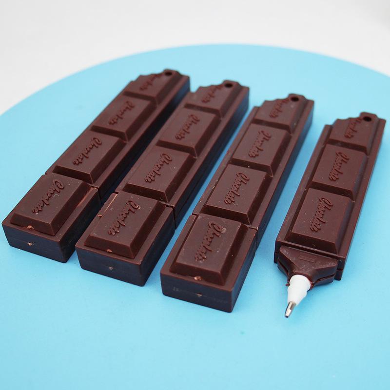 Chocolate Cartoon Ballpoint Pen - Creative Student Gift & Novelty Stationery 0.7mm Bullet Type