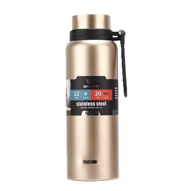 HOAOR Large Capacity Insulated Sports Water Bottle