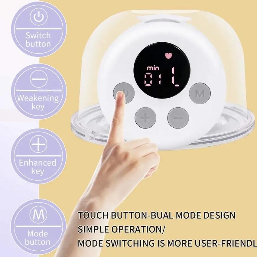 Automatic Breast Milk Pump Wearable Breast Pump Maxi Flex Double Electric Breast Pump Hands-free For Baby Feeding BPA Free