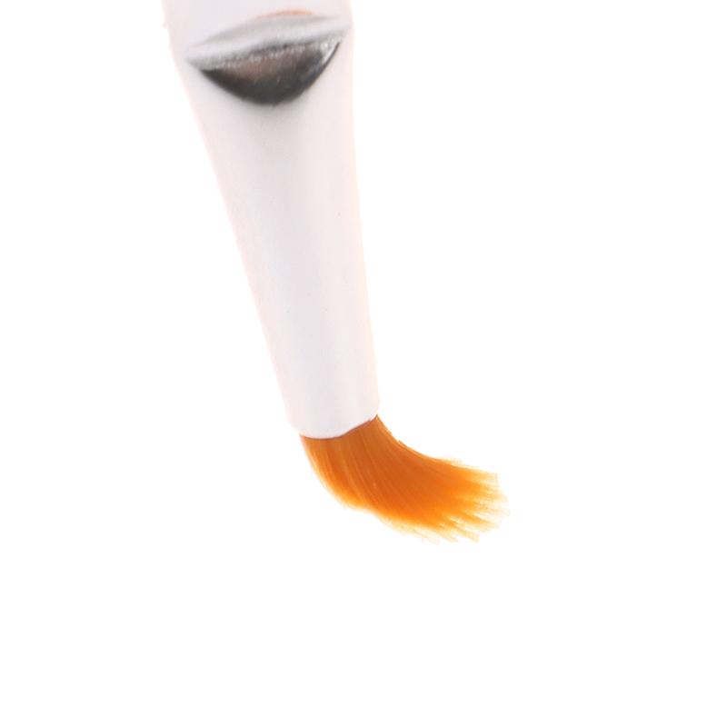 Fine Angled Eyeliner Brushes, Precision Gel Eye Liner Brush,Synthetic Bristles Eye Makeup Tool,Ultra Thin Slanted Flat Angle For