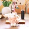 Cute Rabbit Plush Toy With Pp Cotton Filling For Bag Accessories And Gifts