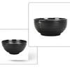 Dajujiang A5 Black Frosted Melamine Restaurant Bowl
