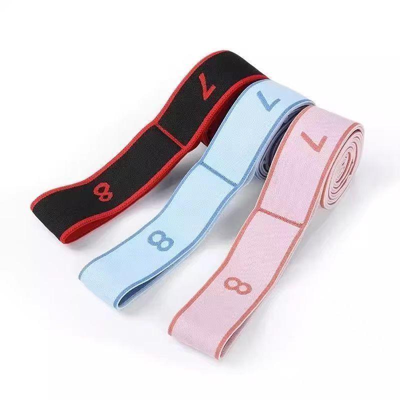 

Children s Elastic Resistance Band for Dance Fitness and Yoga Gray/Pink, 8 Sections