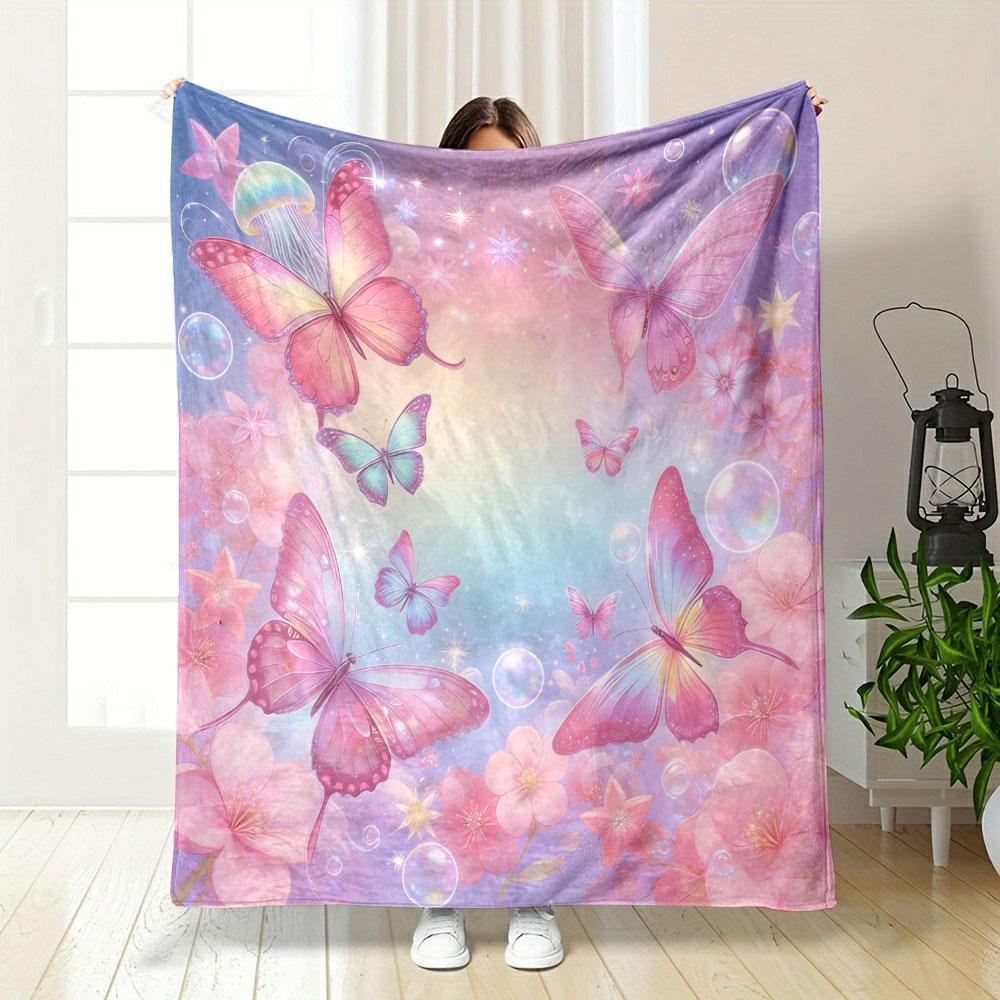New Product! The Dream Is A Swarm of Butterflies Blanket Home Travel Camping for Adults and Kids Luxury Gifts Multi-Size