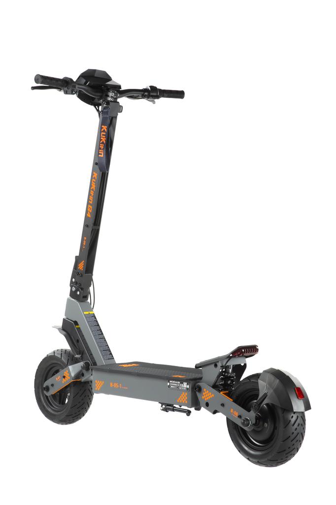 KuKirin G4 Off-Road Electric Scooter, 2000W High Power Brushless Motor, 60V 20Ah Large Battery, 75KM Long Range, 11 Inch, Smart Cool Light System