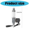 Precision Aquarium CO2 Pressure Regulator Solenoid Valve Quick Connect Bubble Meter Corrosion Resistant Design