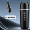 Portable Car Heating Cup 500ml Travel Electric Kettle 12V 24V Portable Water Boiler Heated Cup For Car Truck 316 Stainless Steel