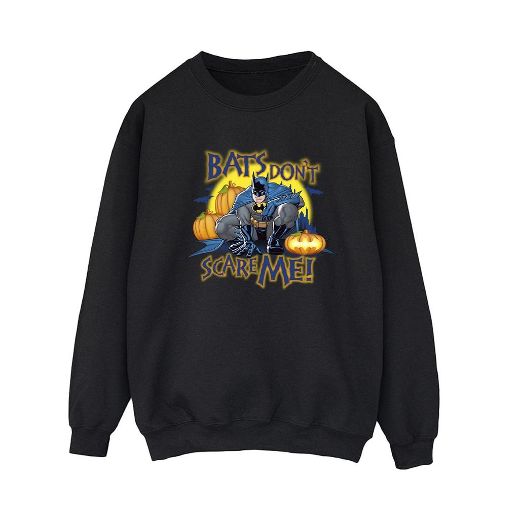 DC Comics Womens/Ladies Batman Bats Don´t Scare Me Sweatshirt