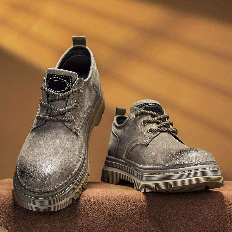 Fashion Casual men's thick soled shoes Retro classic style Outdoor Trendy Streets Fashion young casual shoes High quality luxury