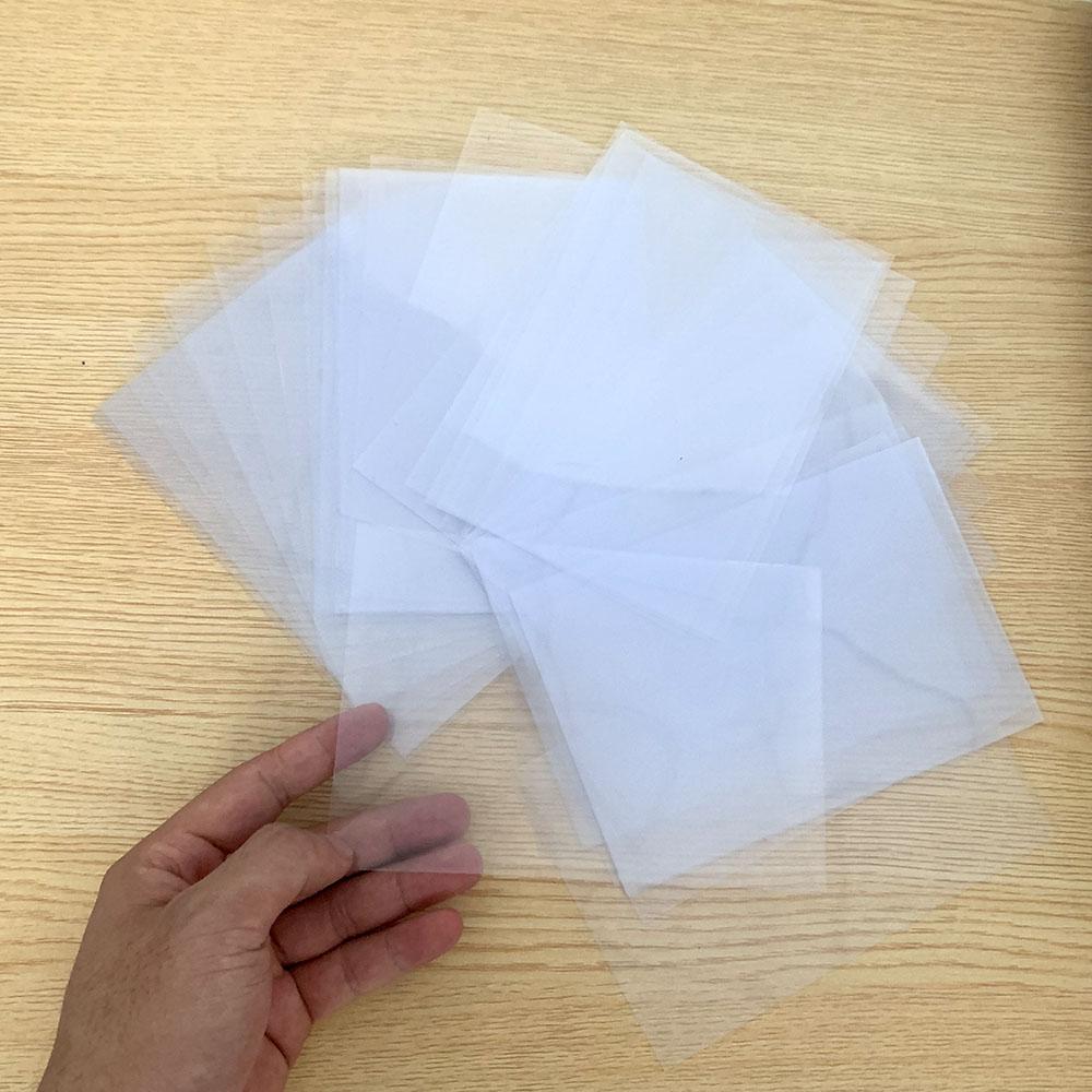 Clear PVC Flexible Transparent Plastic Sheet for DIY Display Projects Scrapbooking Handmade Shaker Cards Cover Album Photo Frame Decorative Crafts