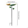 Bird Feeder Tray Standing Bath Bowl Decoration Easy to Clean Refill Courtyard for