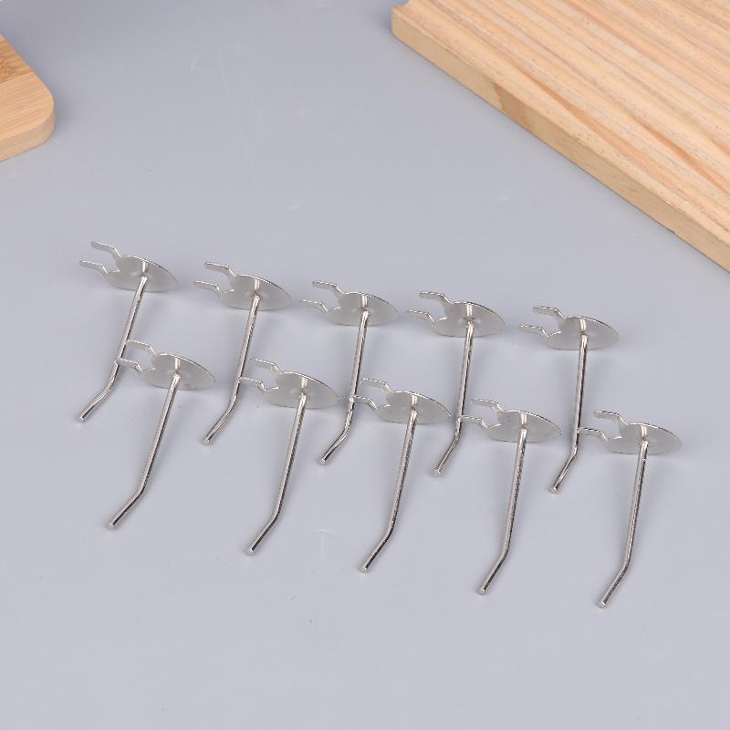10Pcs Heart Shaped Single Peg Pegboard Hooks Wall Hooks Hole Board Hanger Garage Pegboard Hook Wall Mount Storage Rack