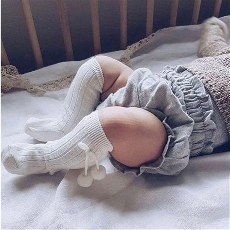 Baby Socks Pom-pom Socks Baby Loose Socks Stockings Cotton Socks Winter