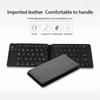 Slient Bluetooth Keyboard Rechargeable Foldable Keyboard Wireless Folding Keyboard  Tablet