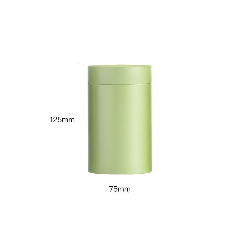 Mini Tinplate Box Tea Can Small Travel Portable Container Jar Sugar Coffee Caddy Organizer Household Storage Kitchen Gadgets