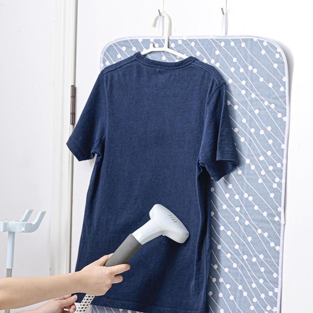 Hanging Ironing Board Press Pad with Mesh Vertical Space Saving Mat Steamer for