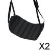 2x Portable Travel Foot Hammock Airplane Under Desk Swing