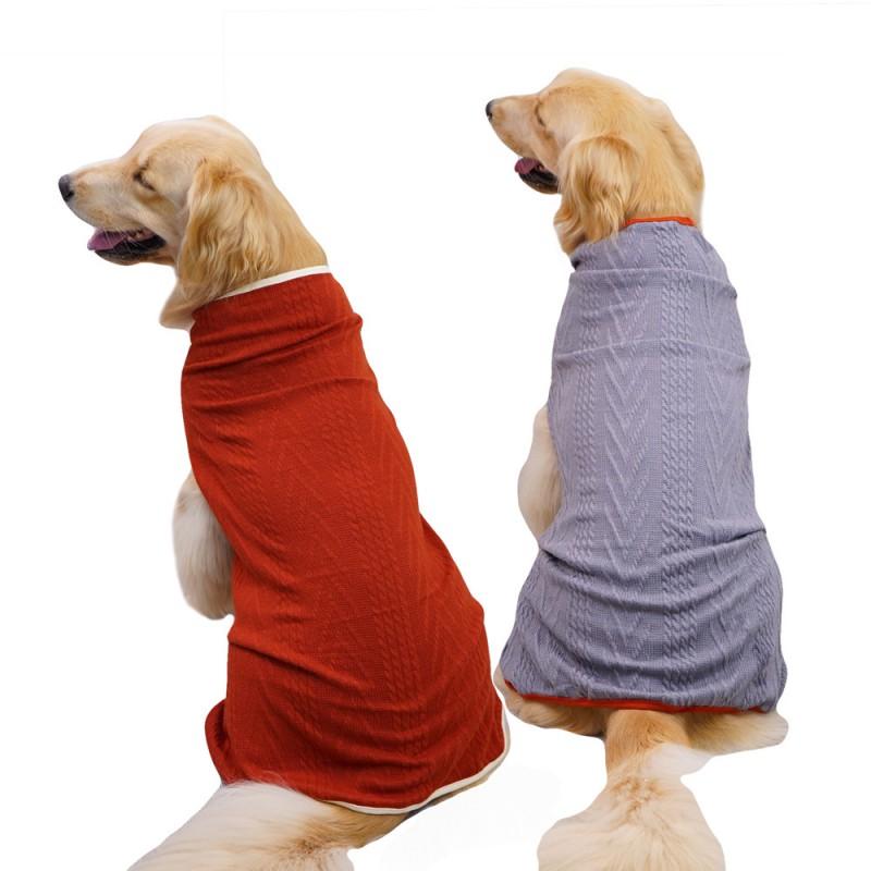 Warm Knit Turtleneck Sweater Medium To Large Dogs Winter Coat Golden Retriever Labradoodle Border Collie