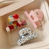 French Style Acetate Hair Claw Clip Elegant Hairpin Strong Hold Fashion Hair Decoration Multipurpose Hair Clip For Women