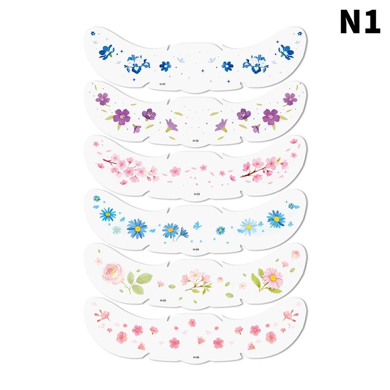 

6Pcs New Glitter Butterfly Waterproof Scrapbook Stickers High-end Refrigerator Magnets Fashionable Sticker
