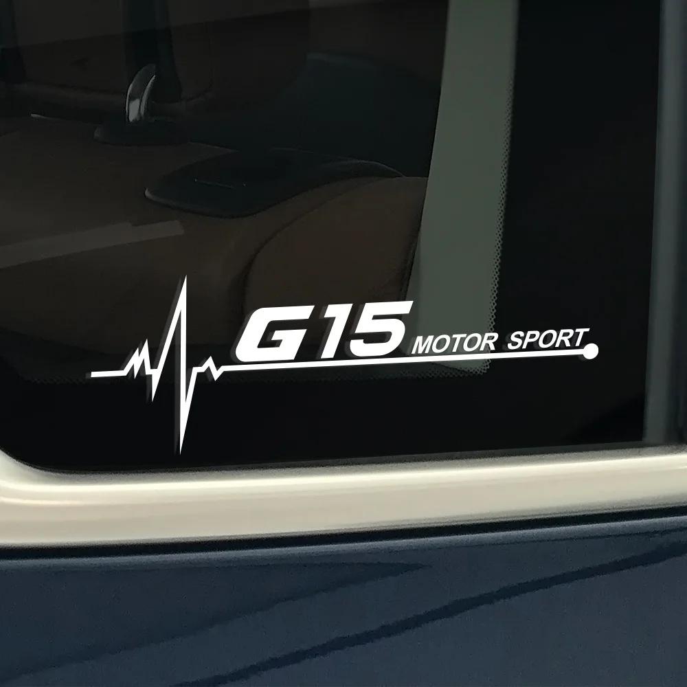 2PCS Car Side Window Sticker Vinyl Decal Accessories For BMW G30 G20 G11 G01 G12 G02 G05 G06 G07 G08 G14 G15 G16 G21 G31 G32 G38