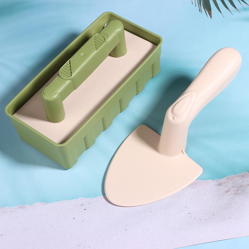 3Pcs/Set Beach Toys Kit Snow Toy Sand Fun Brick Maker Sand Castle Mold Toys Summer Winter Outdoor Beach Snow Build Toy Kid Gifts