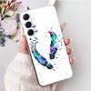 Für Samsung Galaxy A24 4G Hülle Cartoon Weiche Silikon Handyhülle Für Samsung A24 SM-A245F A 24 Rückabdeckung Transparent Fundas Coque