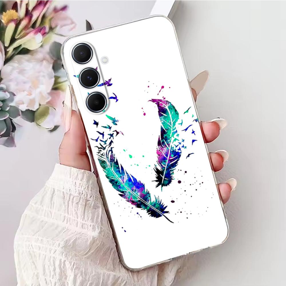 Für Samsung Galaxy A24 4G Hülle Cartoon Weiche Silikon Handyhülle Für Samsung A24 SM-A245F A 24 Rückabdeckung Transparent Fundas Coque