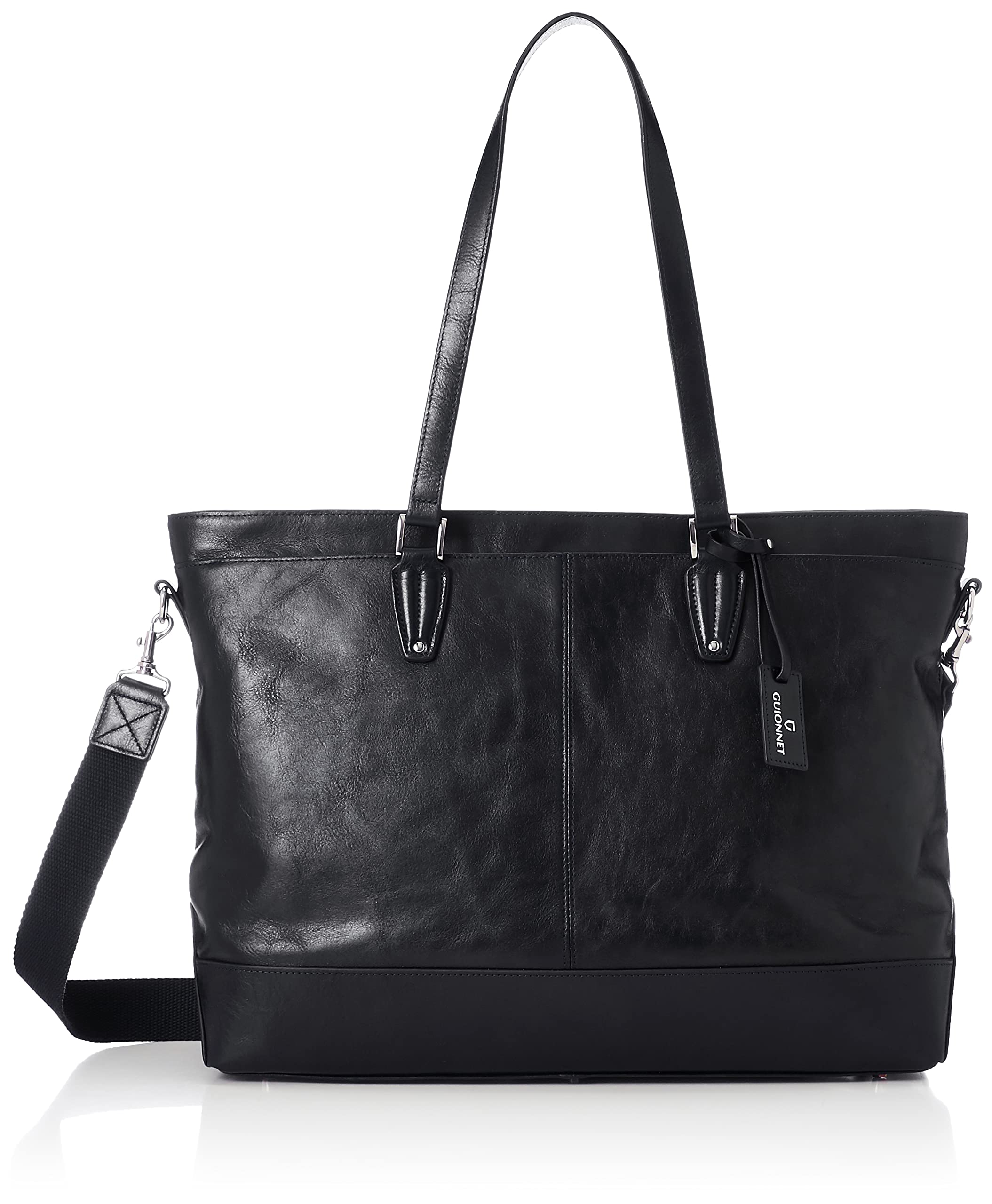 

Сумка-тоут PG007LP ЧЕРНАЯ [Ghione] Мужская чёрный