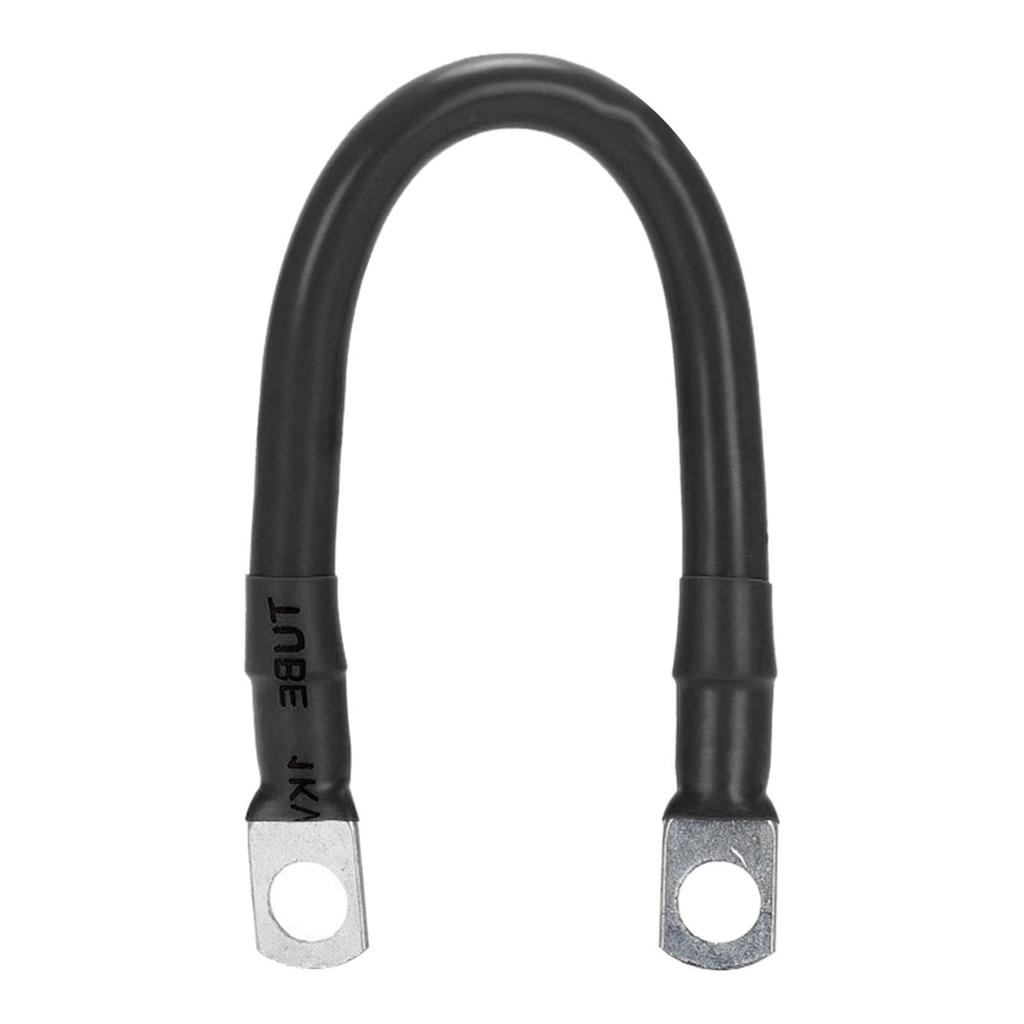 2 Gauge Wire - 2 AWG Cable with Ring Terminal, Ground Wire