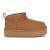 New UGG Classic Ultra Mini Platform Boot Chestnut Kids 1157791K-CHE